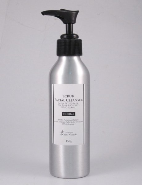 画像1: スクラブフェイシャルクレンザー　-HOMME-　150ｇ (1)
